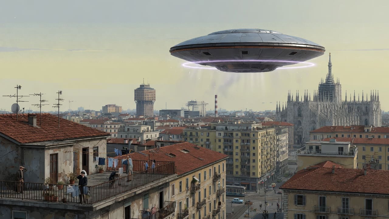 Daylight Disc Hovers Over Milan Italy in 1979