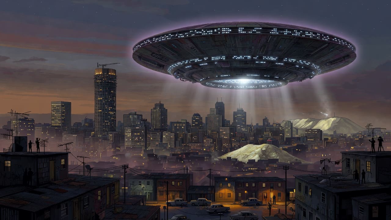 Disc Shaped Object Hovers Over Johannesburg in 1968